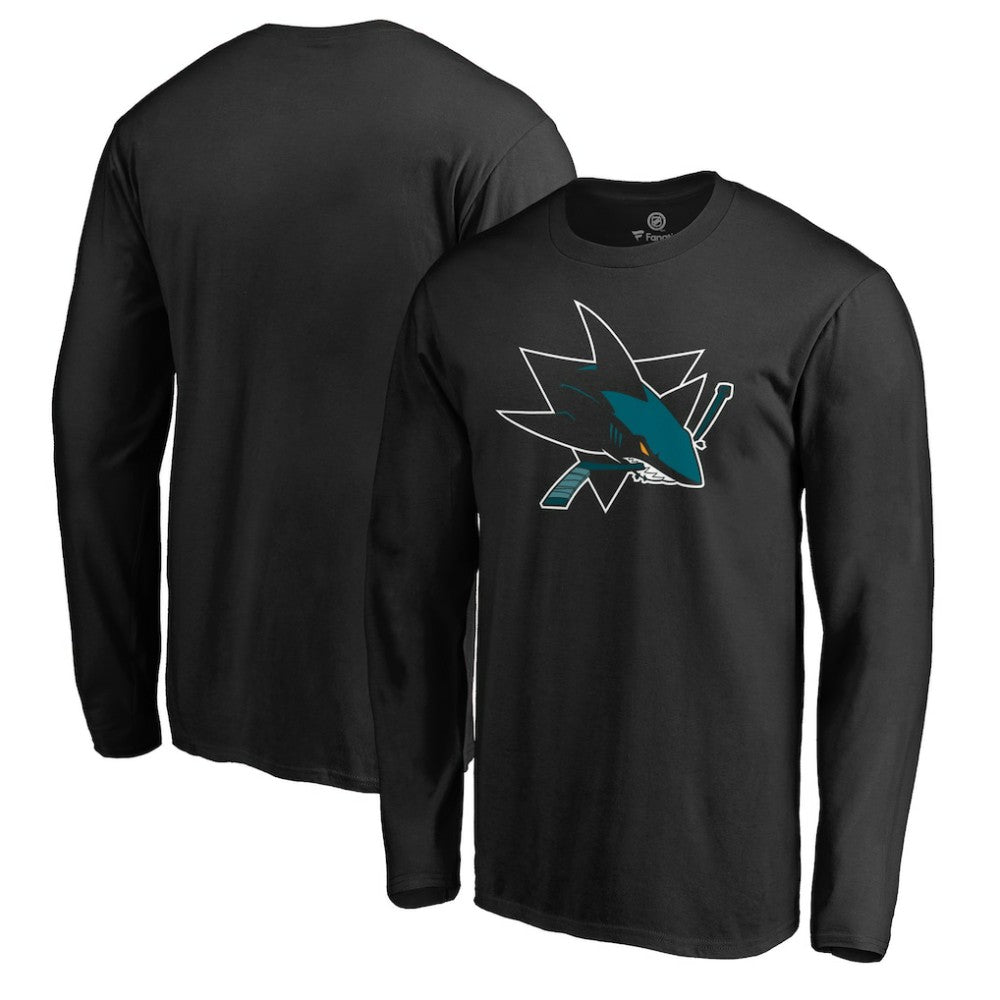 San Jose Sharks - Team Alternate Long Sleeve T-Shirt Black