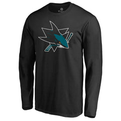 San Jose Sharks - Team Alternate Long Sleeve T-Shirt Black