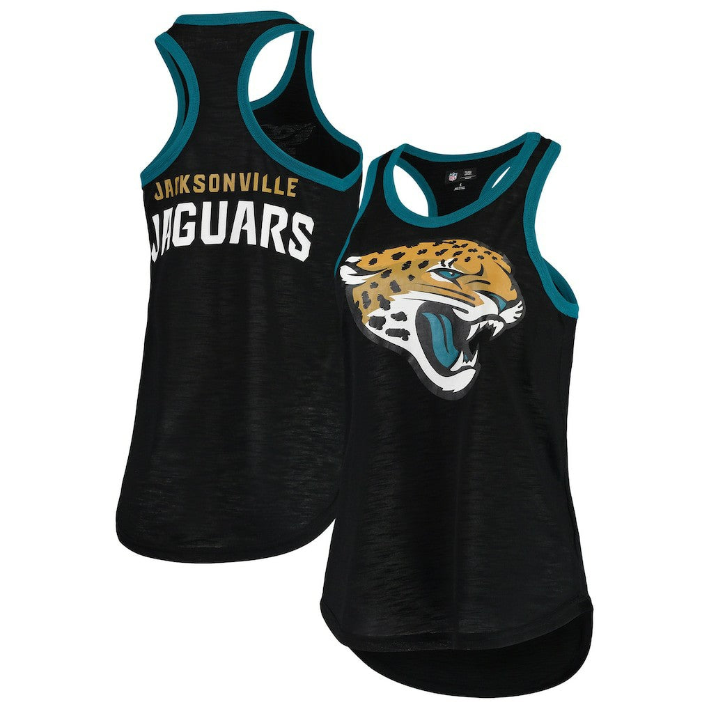 Jacksonville Jaguars G-III 4Her by Carl Banks Women's Tater Tank Top Black - NFL