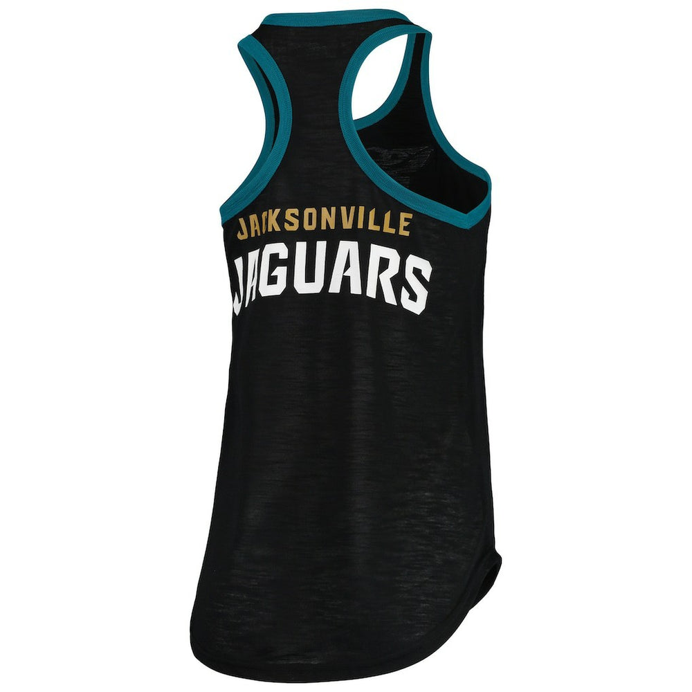 Jacksonville Jaguars G-III 4Her by Carl Banks Women's Tater Tank Top Black - NFL