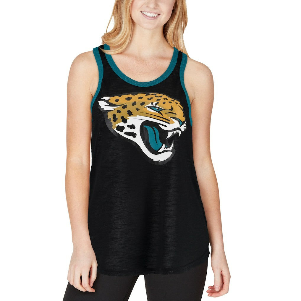 Jacksonville Jaguars G-III 4Her by Carl Banks Women's Tater Tank Top Black - NFL