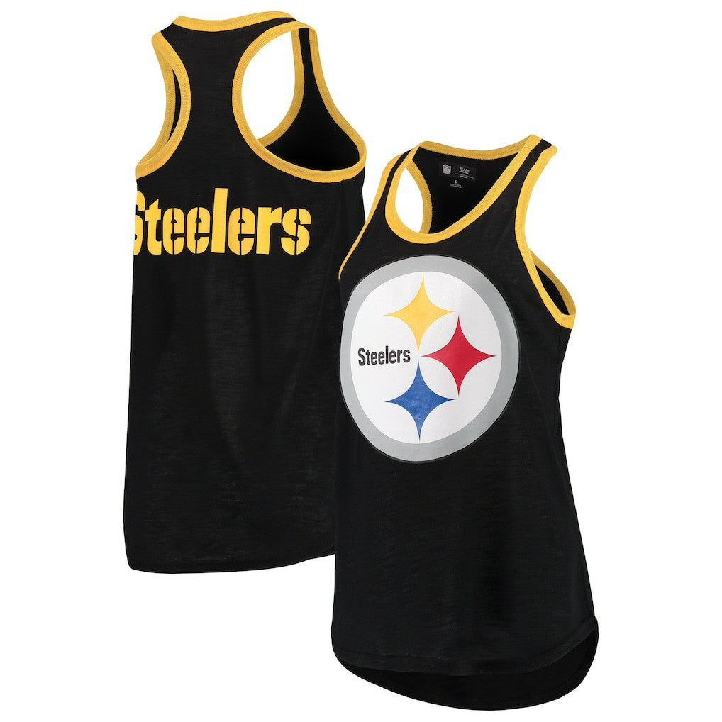 Pittsburgh Steelers G-III 4Her by Carl Banks Women's Tater Tank Top Black - NFL
