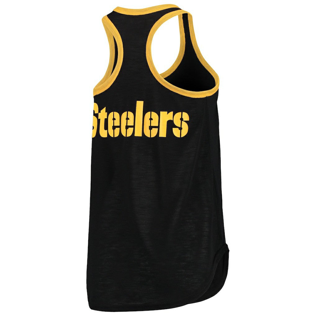 Pittsburgh Steelers G-III 4Her by Carl Banks Women's Tater Tank Top Black - NFL