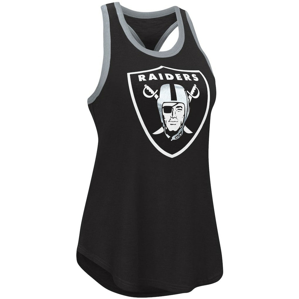 Las Vegas Raiders G-III 4Her by Carl Banks Women's Tater Tank Top Black - NFL
