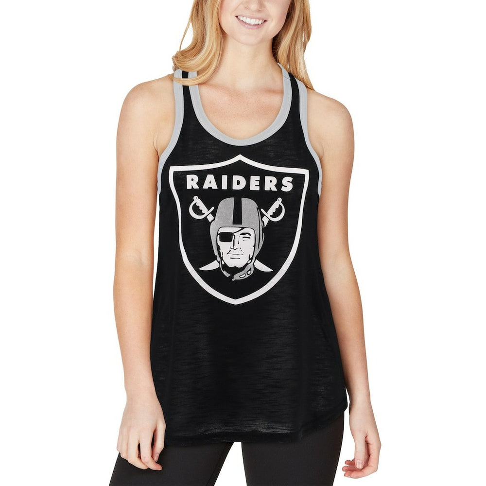 Las Vegas Raiders G-III 4Her by Carl Banks Women's Tater Tank Top Black - NFL