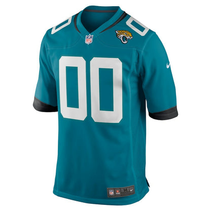 Jacksonville Jaguars Youth Custom Game Jersey - Teal | NFL Jerseys