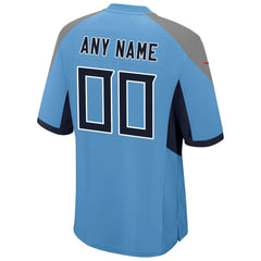 Tennessee Titans Youth Alternate Custom Game Jersey Light Blue - Nike