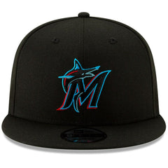 Miami Marlins New Era Team Color 9FIFTY Snapback Hat discount