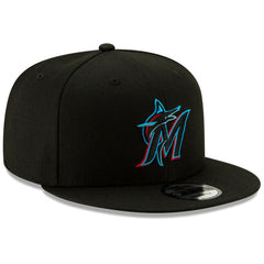 Miami Marlins New Era Team Color 9FIFTY Snapback Hat discount