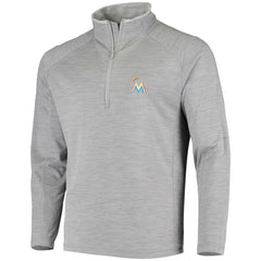 Miami Marlins Vineyard Vines Performance Sankaty Half-Zip Pullover Top Sale