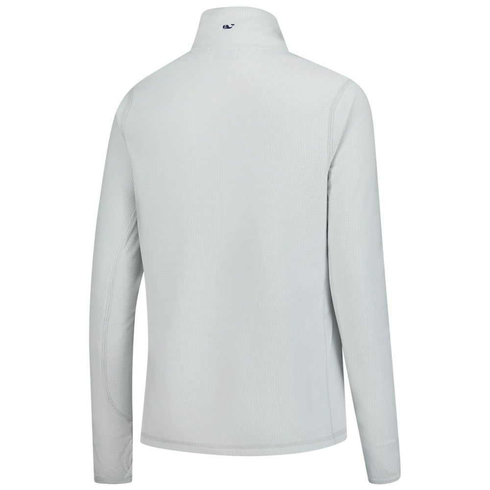 Minnesota Twins Vineyard Vines Women's Performance Grid Half-Zip Pullover Top On Sale
