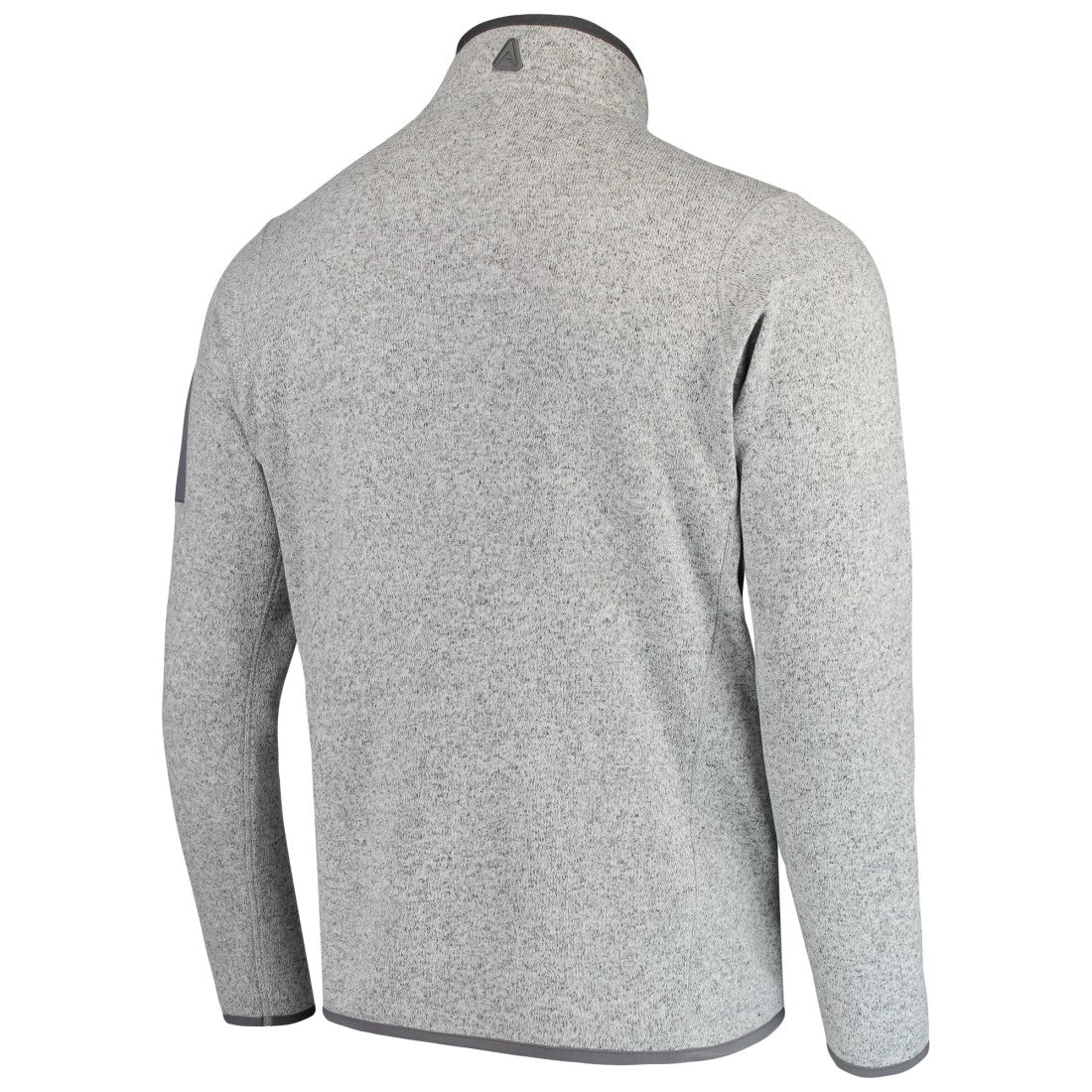 Tampa Bay Buccaneers Antigua Fortune Quarter-Zip Pullover Jacket Heather Black - NFL