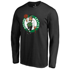 NBA - Jayson Tatum Boston Celtics Team Backer Name & Number Long Sleeve T-Shirt - Black