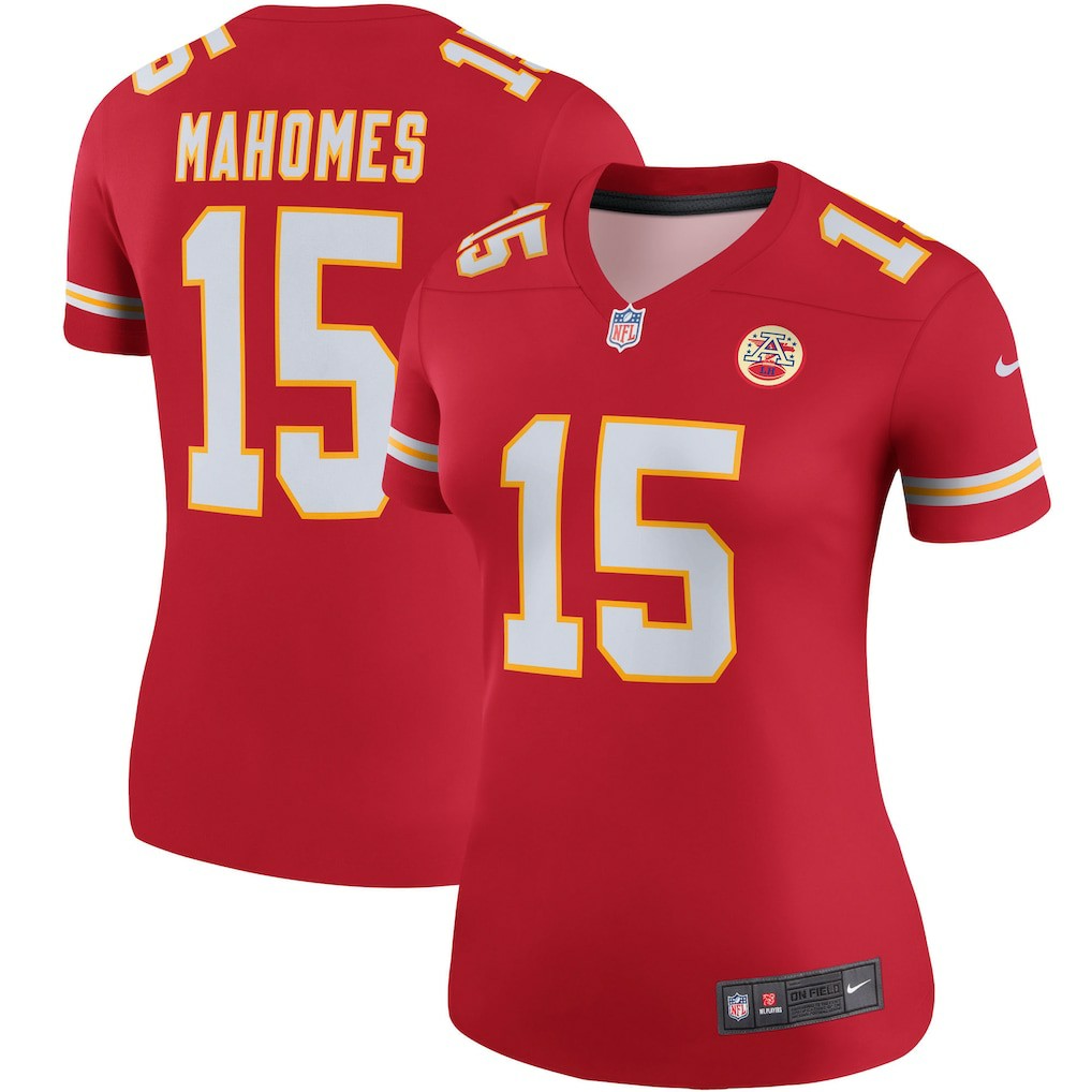 Patrick Mahomes Kansas City Chiefs Women's Legend Player Performance Top Red - Nike