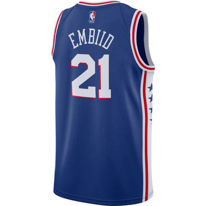 Joel Embiid Philadelphia 76ers 2019/2020 Swingman Jersey - Icon Edition - Royal | NBA Jerseys