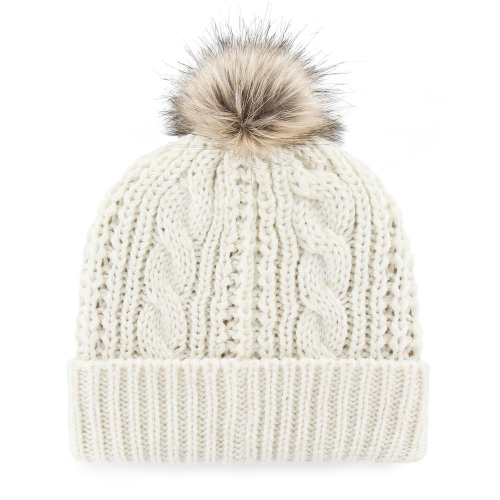 San Francisco 49ers '47 Women's Meeko Cuffed Knit Hat With Pom White - 47 brand