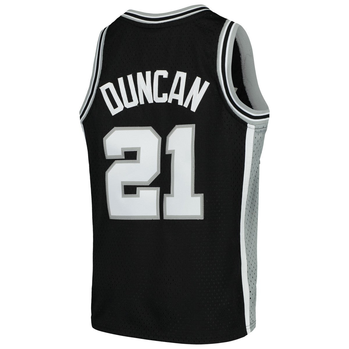 Mitchell & Ness - Tim Duncan San Antonio Spurs Youth Swingman Throwback Jersey - Black