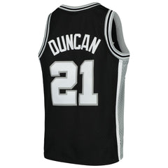 Mitchell & Ness - Tim Duncan San Antonio Spurs Youth Swingman Throwback Jersey - Black