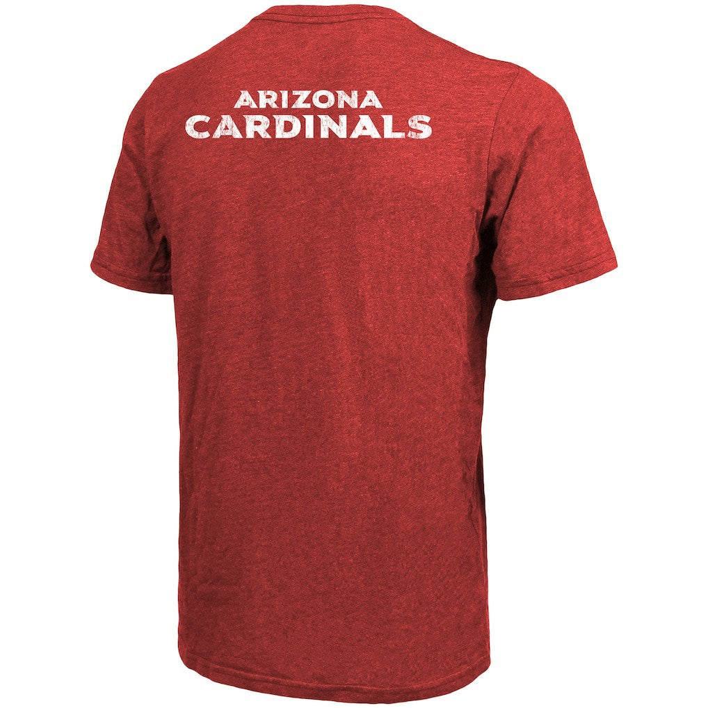 Arizona Cardinals Majestic Threads Tri-Blend Pocket T-Shirt Cardinal - NFL