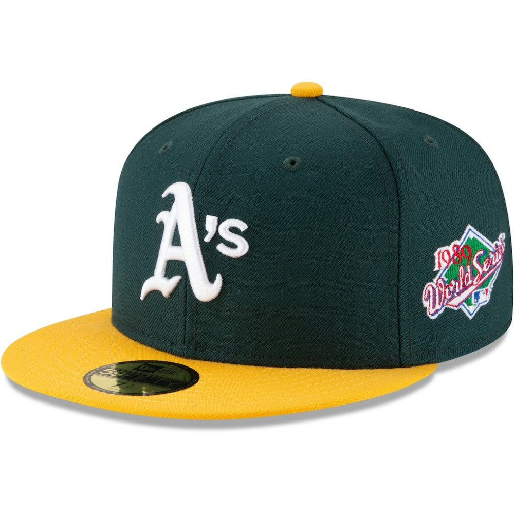 Athletics New Era 1989 World Series Wool 59FIFTY Fitted Hat Lifestyle