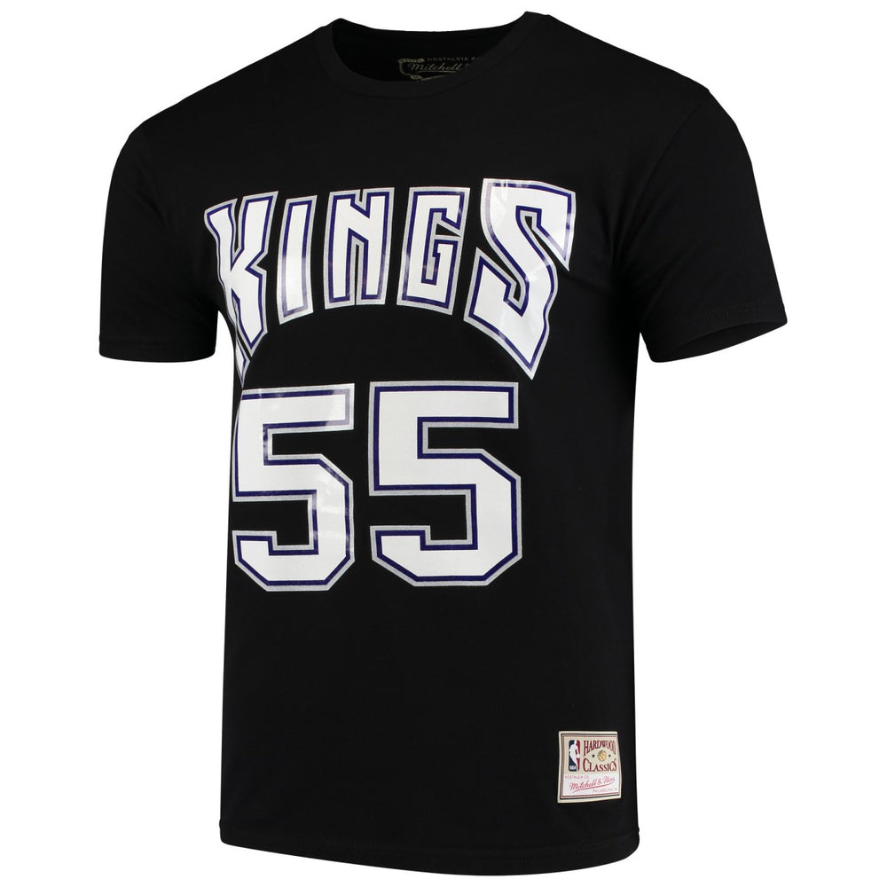 Mitchell & Ness - Jason Williams Sacramento Kings Hardwood Classics Team Name & Number T-Shirt - Black