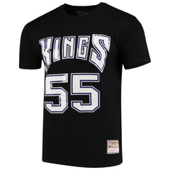 Mitchell & Ness - Jason Williams Sacramento Kings Hardwood Classics Team Name & Number T-Shirt - Black