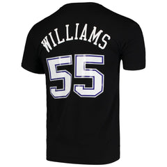 Mitchell & Ness - Jason Williams Sacramento Kings Hardwood Classics Team Name & Number T-Shirt - Black