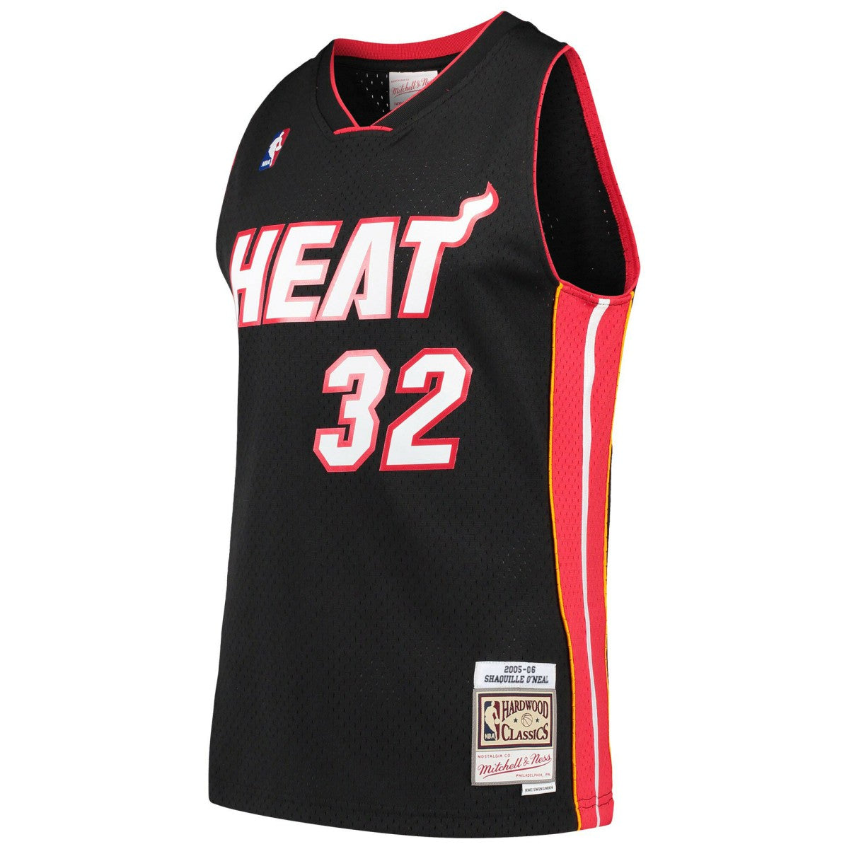 Mitchell & Ness - Shaquille O'Neal Miami Heat Hardwood Classics Swingman Jersey - Black