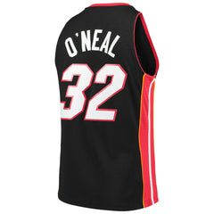 Mitchell & Ness - Shaquille O'Neal Miami Heat Hardwood Classics Swingman Jersey - Black