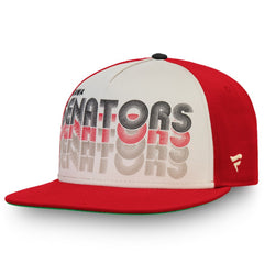 Ottawa Senators - Fanatics True Classic Snapback Hat Cream/Red