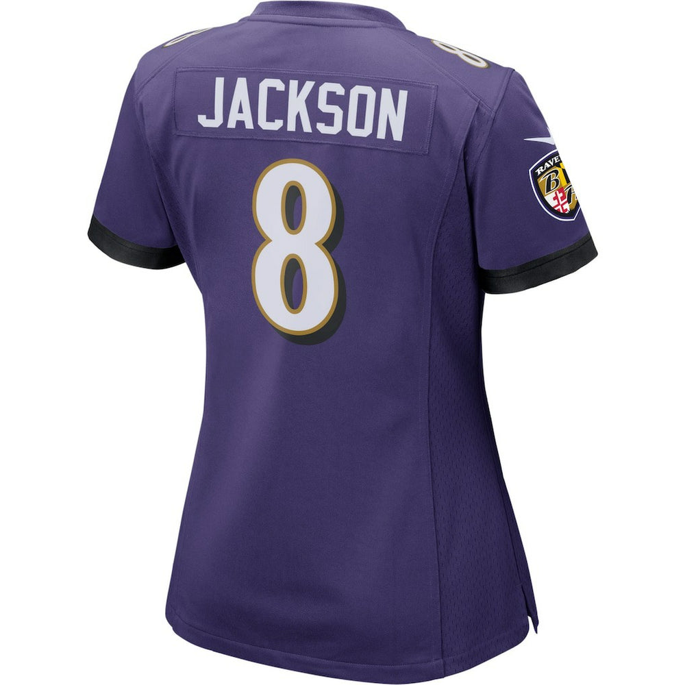 Lamar Jackson Baltimore Ravens Women's Game Player Jersey Purple - Nike