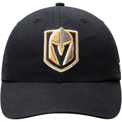Vegas Golden Knights Fanatics Primary Logo Fundamental Core Adjustable Hat Black