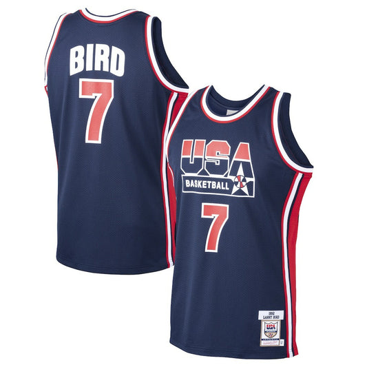 Larry Bird USA Basketball 1992 Dream Team Authentic Jersey - Navy | NBA Jerseys
