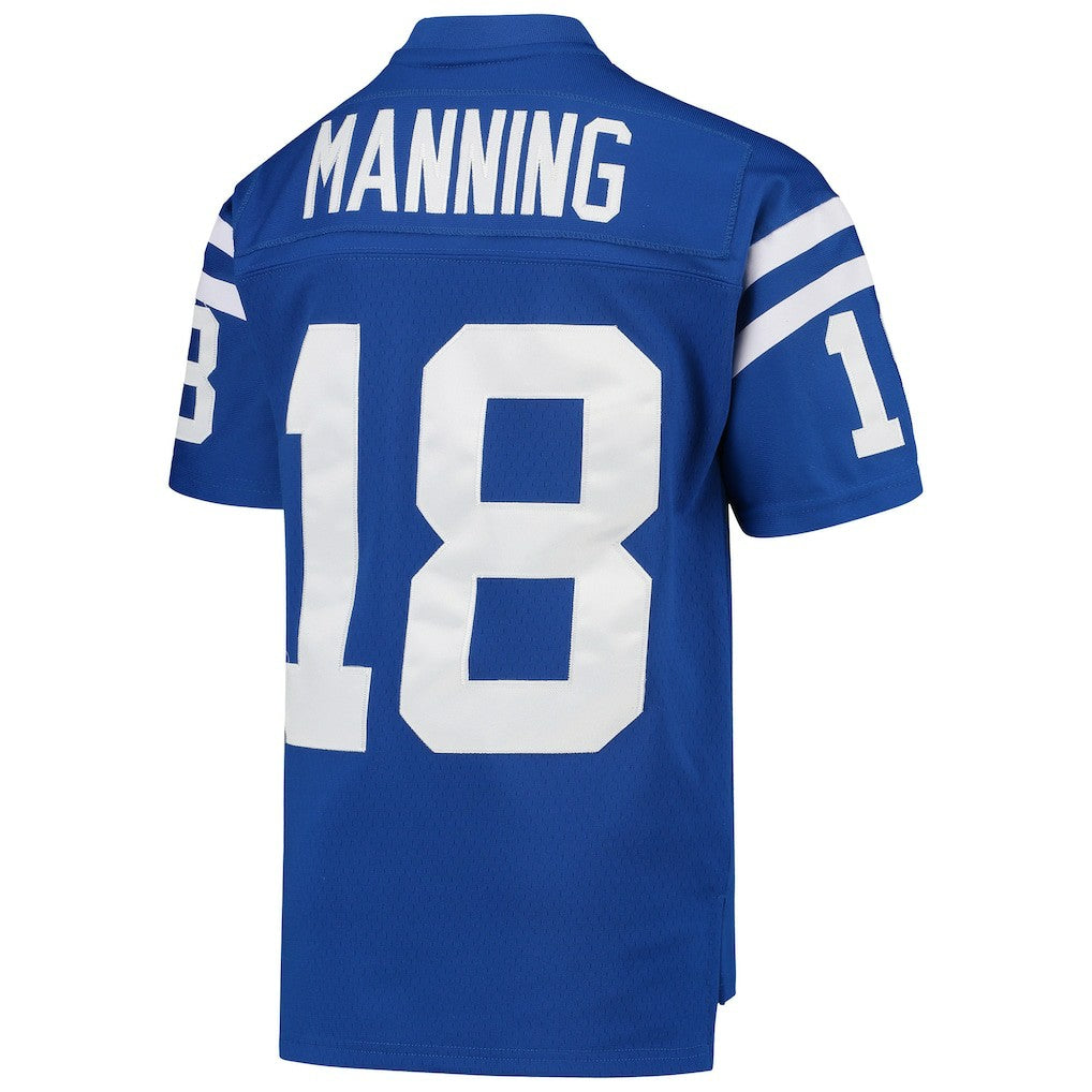Peyton Manning Indianapolis Colts Youth 1998 Legacy Retired Player Jersey Royal - Mitchell & Ness