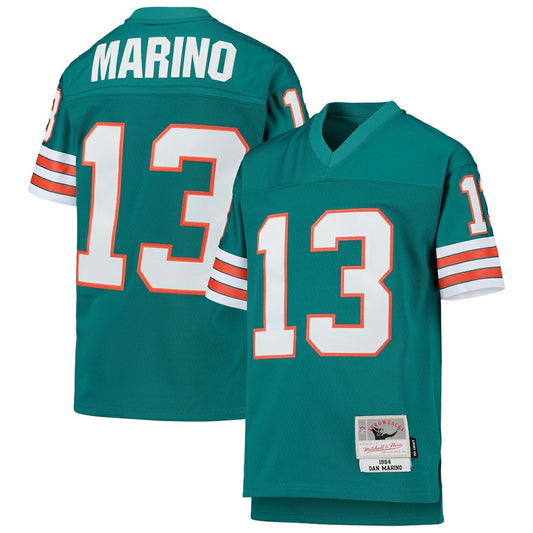 Dan Marino Miami Dolphins Youth 1984 Legacy Retired Player Jersey - Aqua online | NFL Jerseys