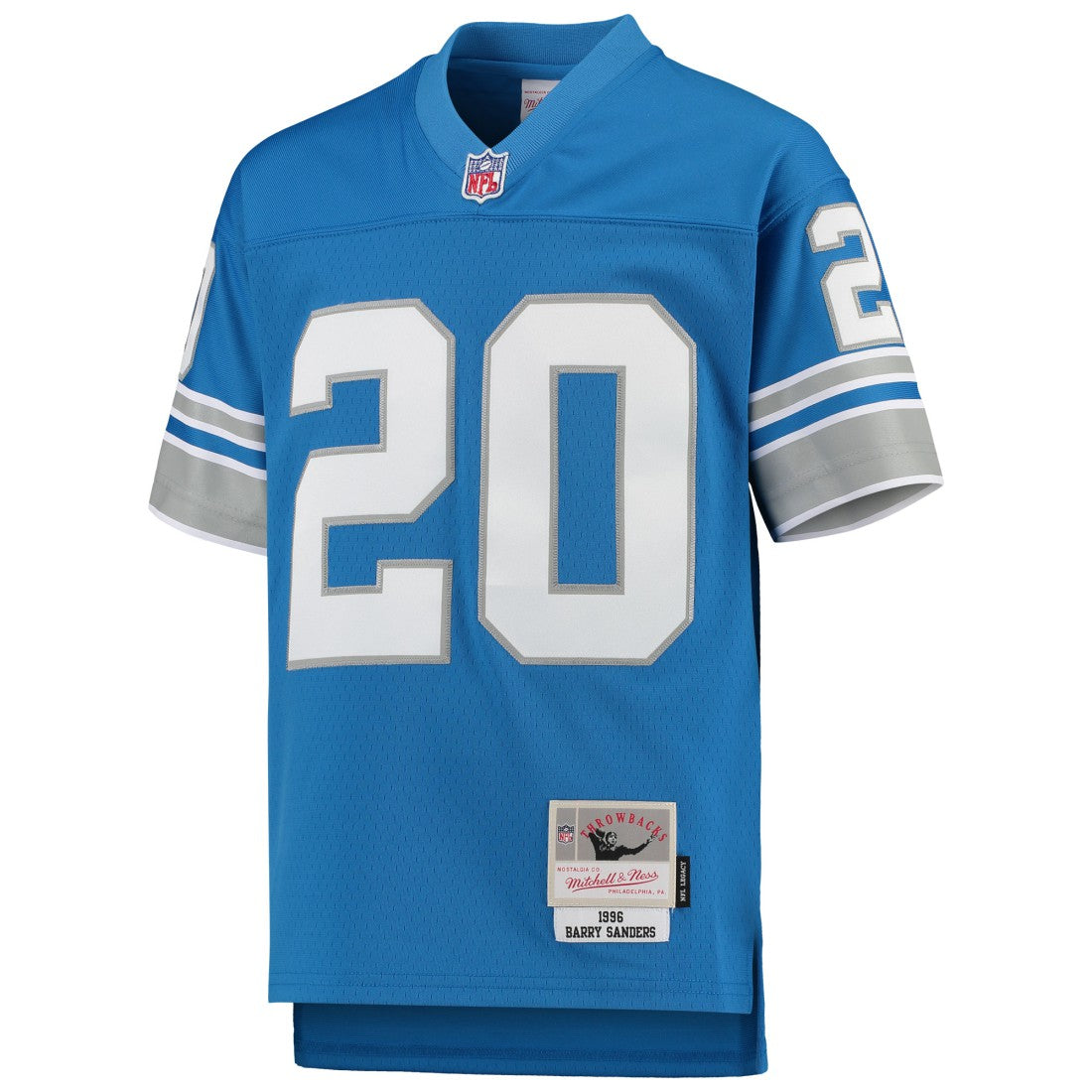 Barry Sanders Detroit Lions Youth 1996 Legacy Retired Player Jersey - Blue for sale | NFL Jerseys