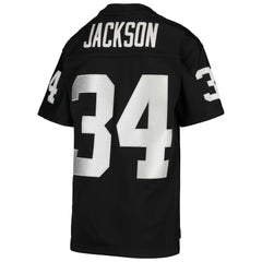 Bo Jackson Las Vegas Raiders Youth 1988 Legacy Retired Player Jersey Black - Mitchell & Ness