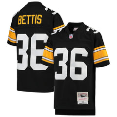 Jerome Bettis Pittsburgh Steelers Youth 1996 Legacy Retired Player Jersey Black - Mitchell & Ness