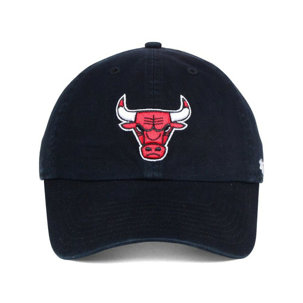 47 brand - Chicago Bulls '47 Core Logo Clean Up Adjustable Hat - Black
