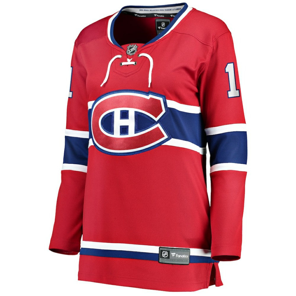 Brendan Gallagher Montreal Canadiens - Fanatics Women's Home Breakaway Player Jersey Red