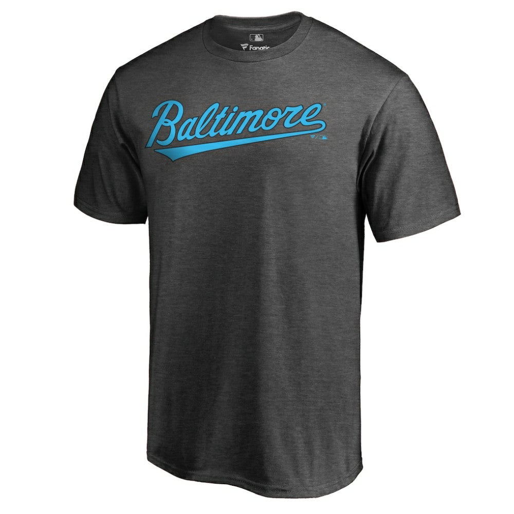 Baltimore Orioles Blue Wordmark T-Shirt for sale
