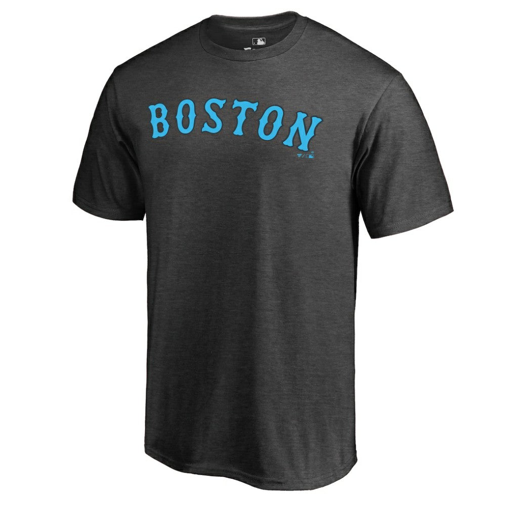 Boston Red Sox Blue Wordmark T-Shirt Sale