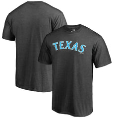 Texas Rangers Blue Wordmark T-Shirt for sale