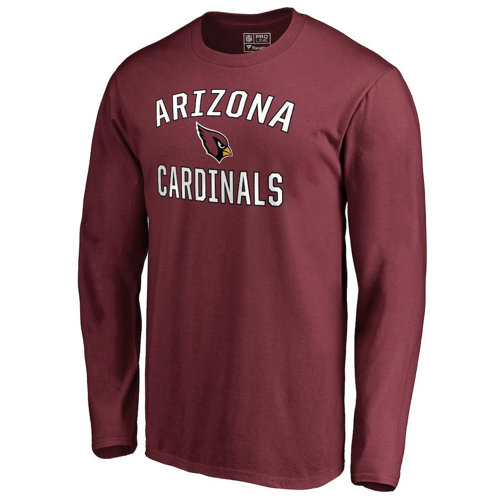Arizona Cardinals Victory Arch Long Sleeve T-Shirt Cardinal - NFL