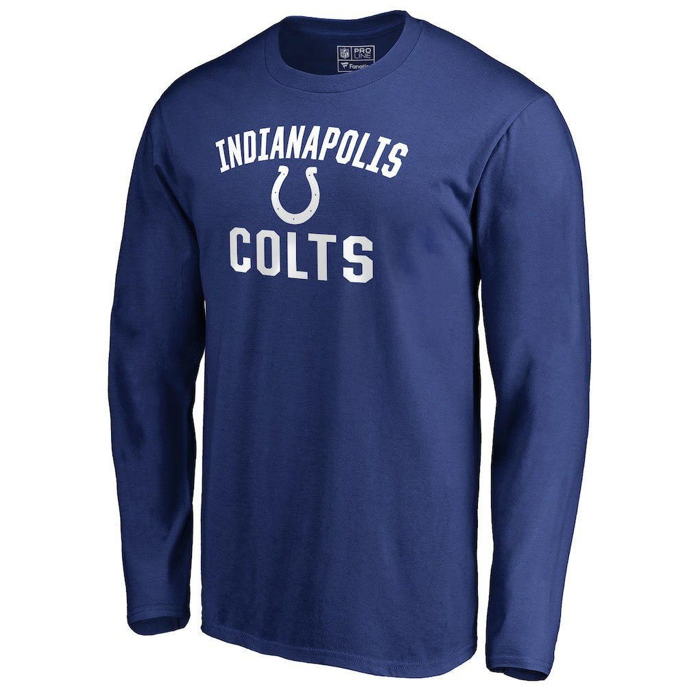 Indianapolis Colts Victory Arch Long Sleeve T-Shirt Royal - NFL