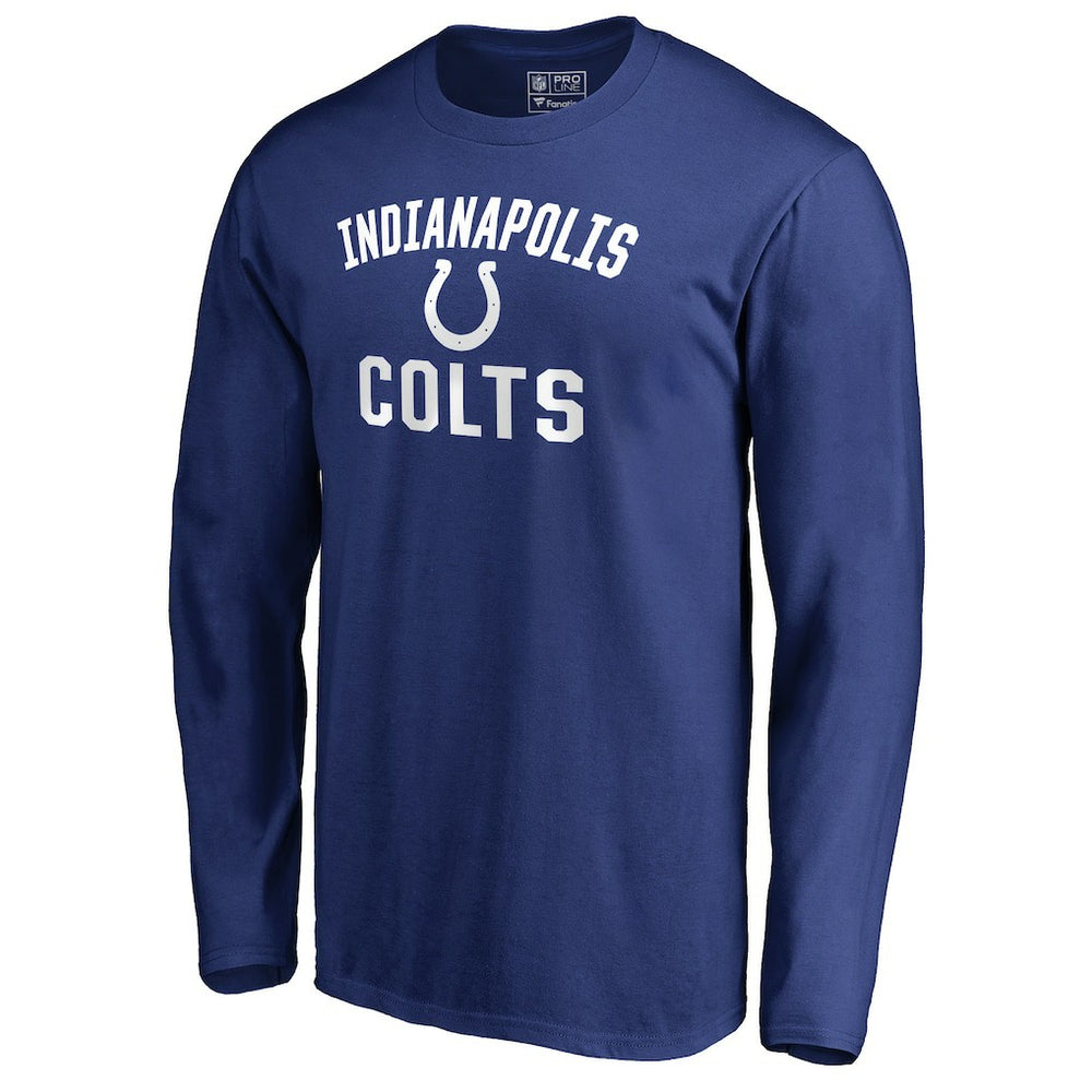 Indianapolis Colts Victory Arch Long Sleeve T-Shirt Royal - NFL