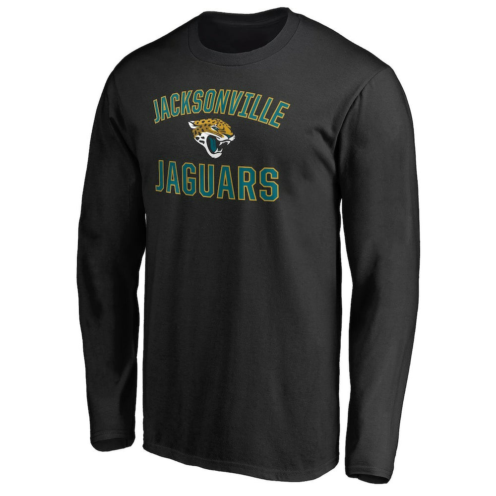 Jacksonville Jaguars Victory Arch Long Sleeve T-Shirt Black - NFL