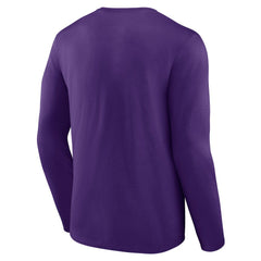 Minnesota Vikings Victory Arch Long Sleeve T-Shirt Purple - NFL