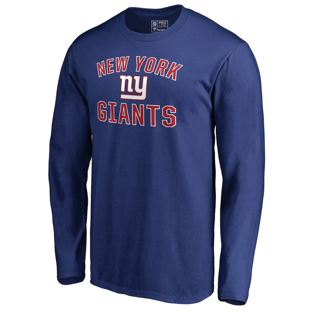 New York Giants Victory Arch Long Sleeve T-Shirt Royal - NFL
