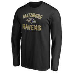 Baltimore Ravens Victory Arch Long Sleeve T-Shirt Black - NFL